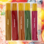 Natural Fruit Incense - 150 Sticks - Choice of Scent or Gift Set - Long Burn Time 45-60 min - Meditation & Well-being