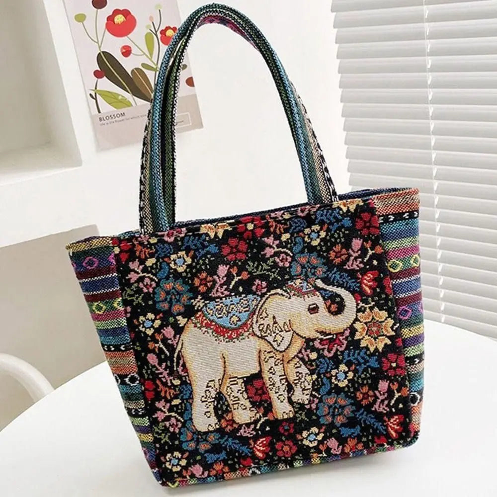 Sac Cabas Ethnique Brodé