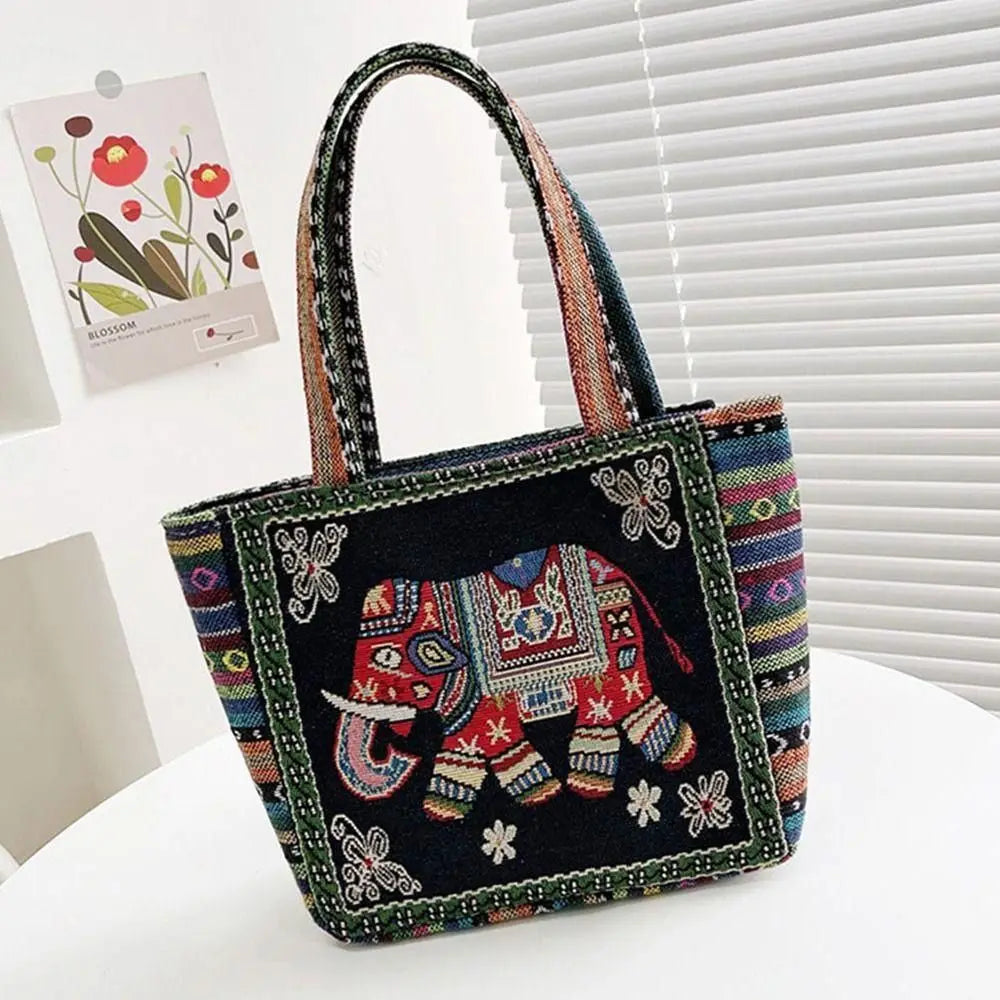 Sac Cabas Ethnique Brodé
