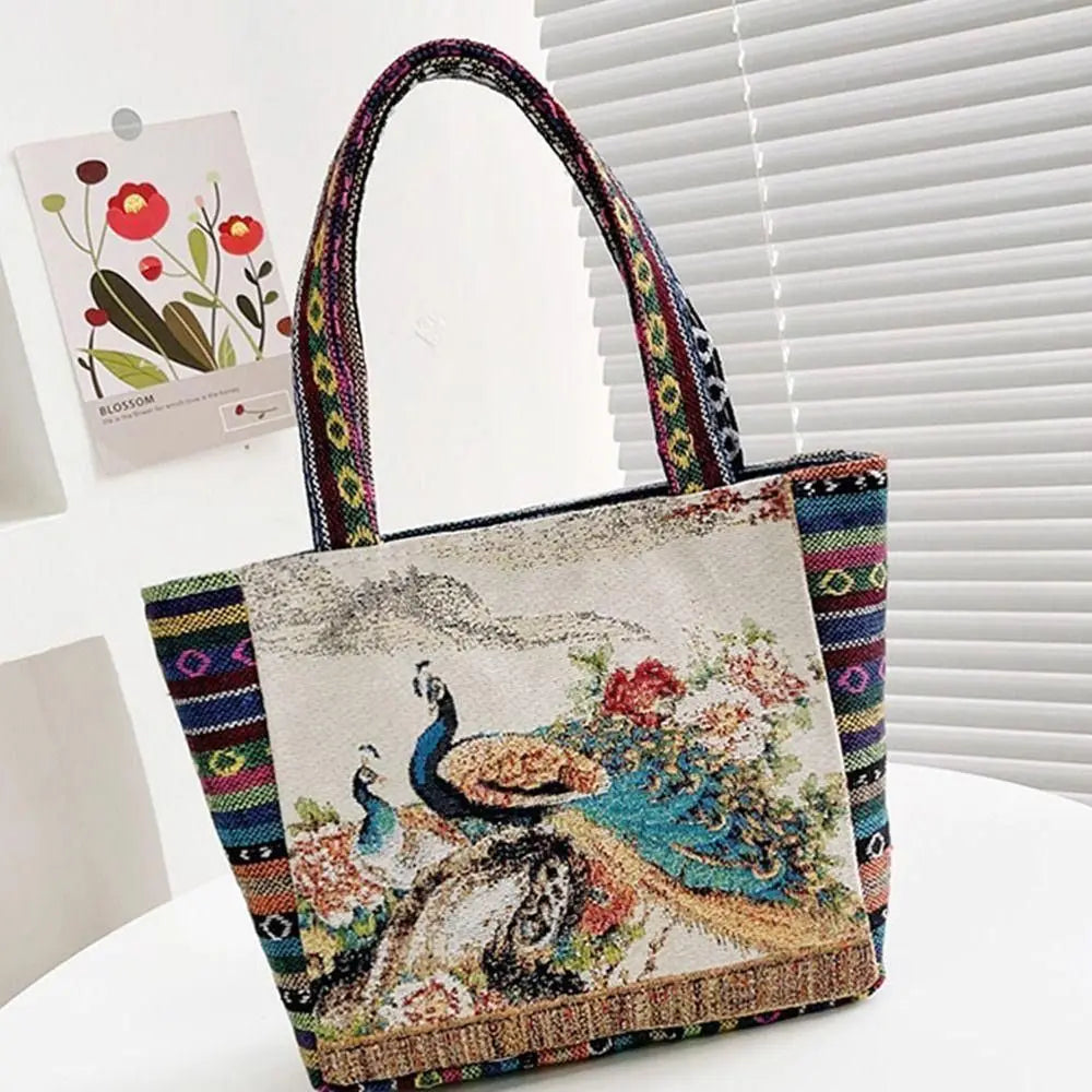Sac Cabas Ethnique Brodé