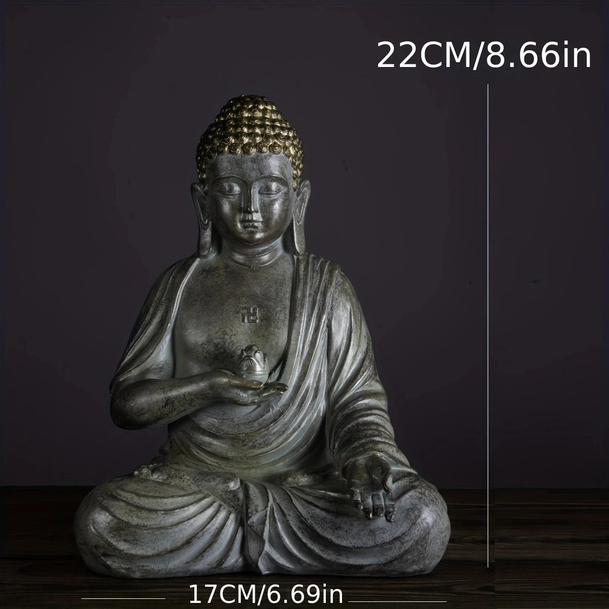 Statue Bouddha Lotus