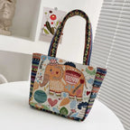 Sac Cabas Ethnique Brodé