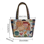 Sac Cabas Ethnique Brodé