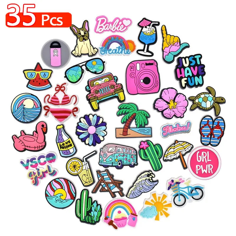 Lot de 35 Charms pour Crocs