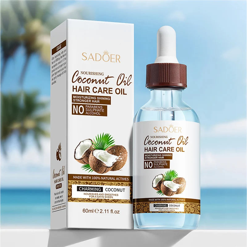 Sérum Capillaire à l'huile de Coco SADOER
