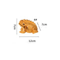 Grenouille Feng Shui en Bois