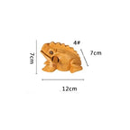 Grenouille Feng Shui en Bois