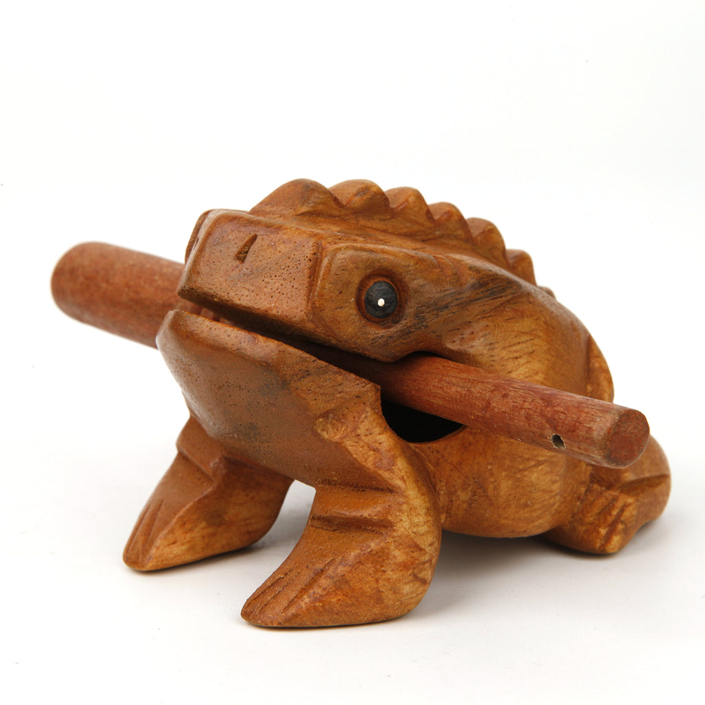 Grenouille Feng Shui en Bois